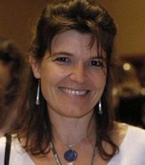 Susan with sliver earings